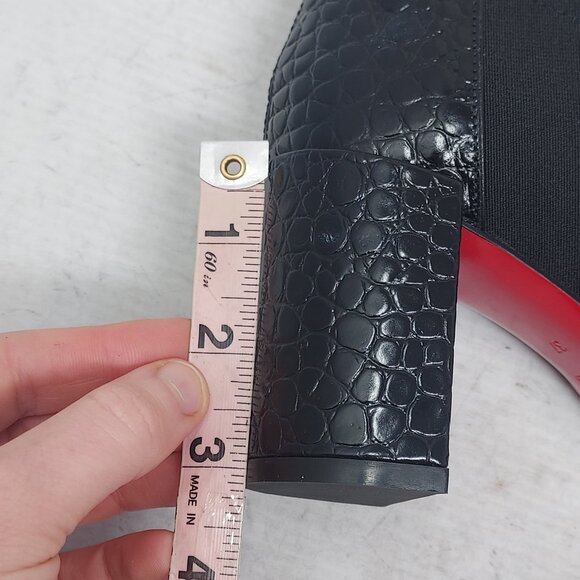 Christian Louboutin Black Crocodile Chelsea Boot - Picture 11 of 11
